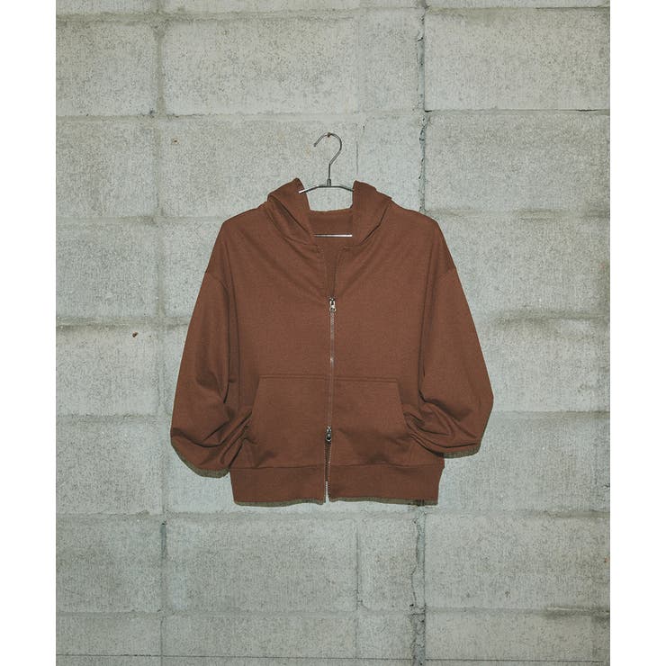 ダブルジップスウェットパーカー | ad thie | 詳細画像26 