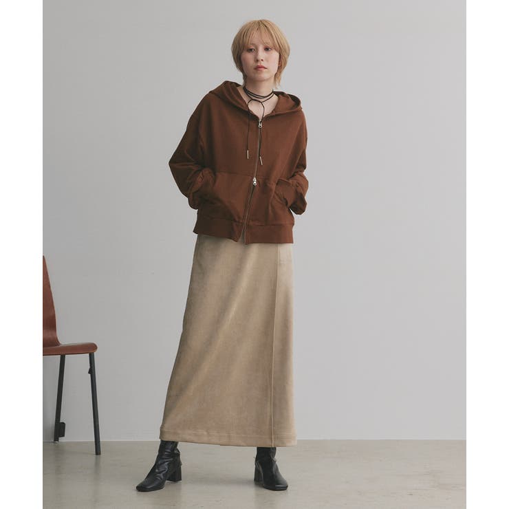 ダブルジップスウェットパーカー | ad thie | 詳細画像27 