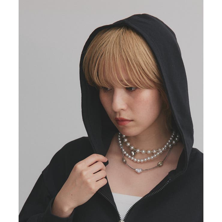 ダブルジップスウェットパーカー | ad thie | 詳細画像41 