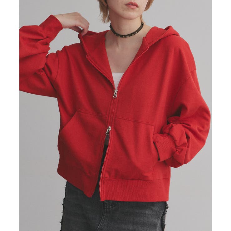 ダブルジップスウェットパーカー | ad thie | 詳細画像45 