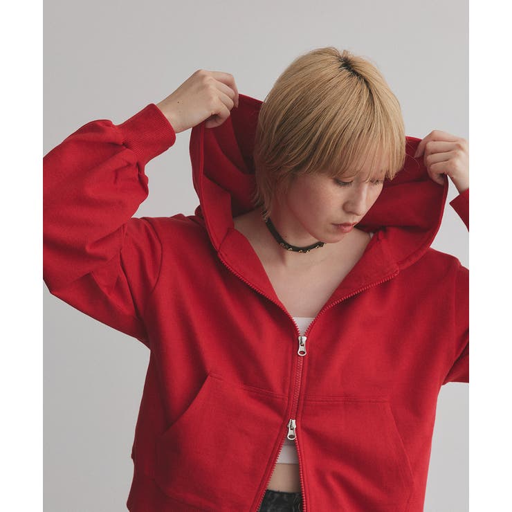 ダブルジップスウェットパーカー | ad thie | 詳細画像47 