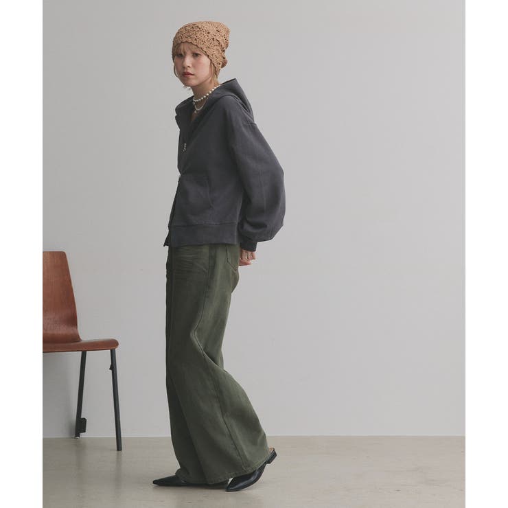 ダブルジップスウェットパーカー | ad thie | 詳細画像51 