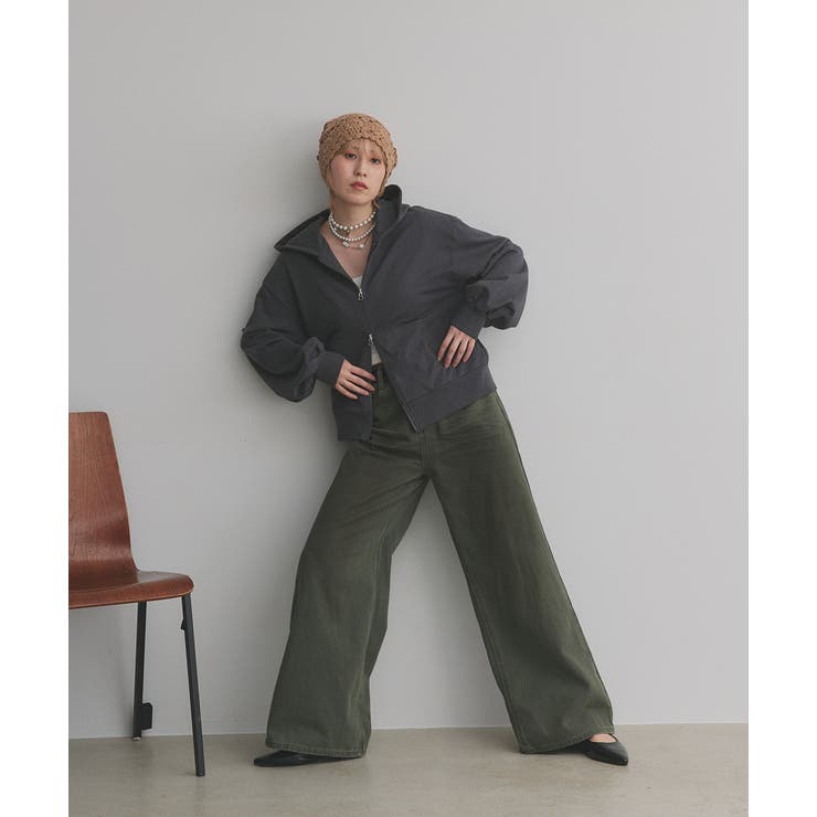 ダブルジップスウェットパーカー | ad thie | 詳細画像53 