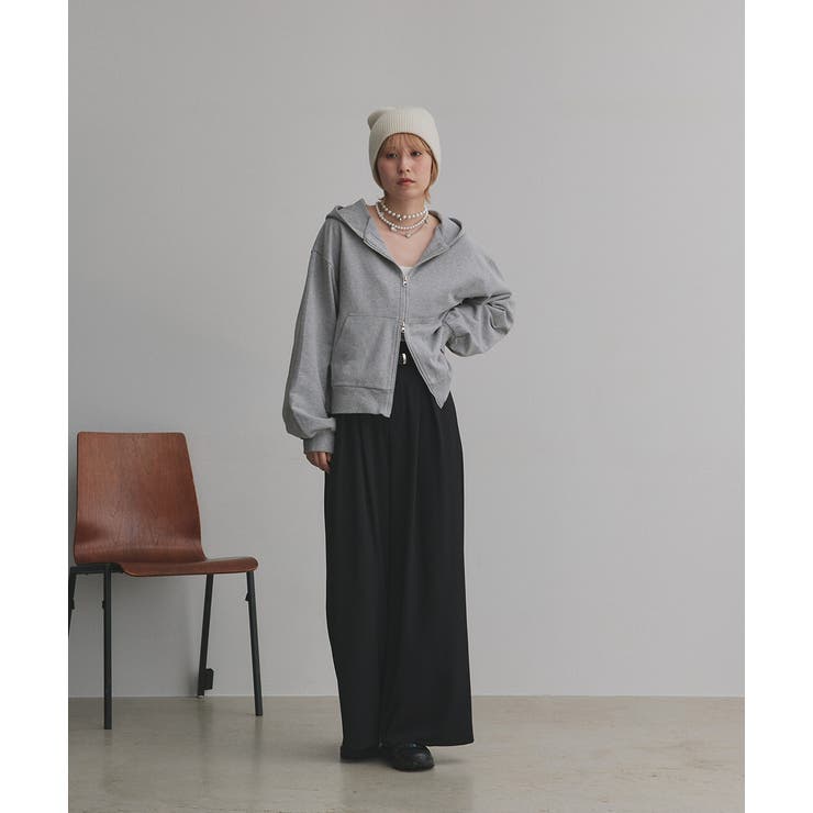 ダブルジップスウェットパーカー | ad thie | 詳細画像62 