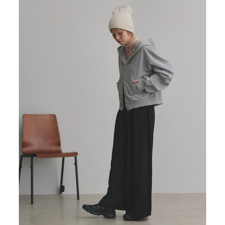 ダブルジップスウェットパーカー | ad thie | 詳細画像64 