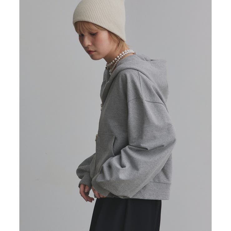 ダブルジップスウェットパーカー | ad thie | 詳細画像68 