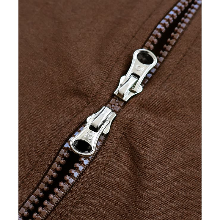 ダブルジップスウェットパーカー | ad thie | 詳細画像72 