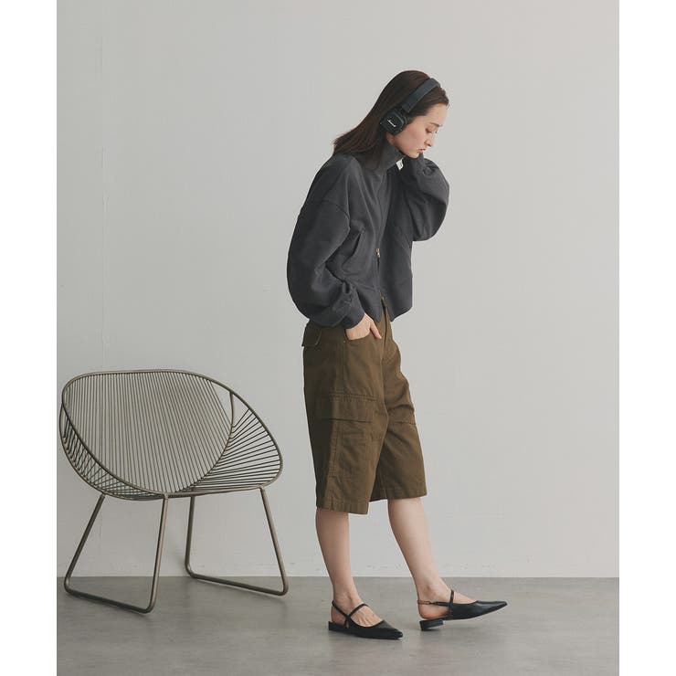 【2025AW新作】スタンドカラーダブルジップスウェットブルゾン | ad thie | 詳細画像34 