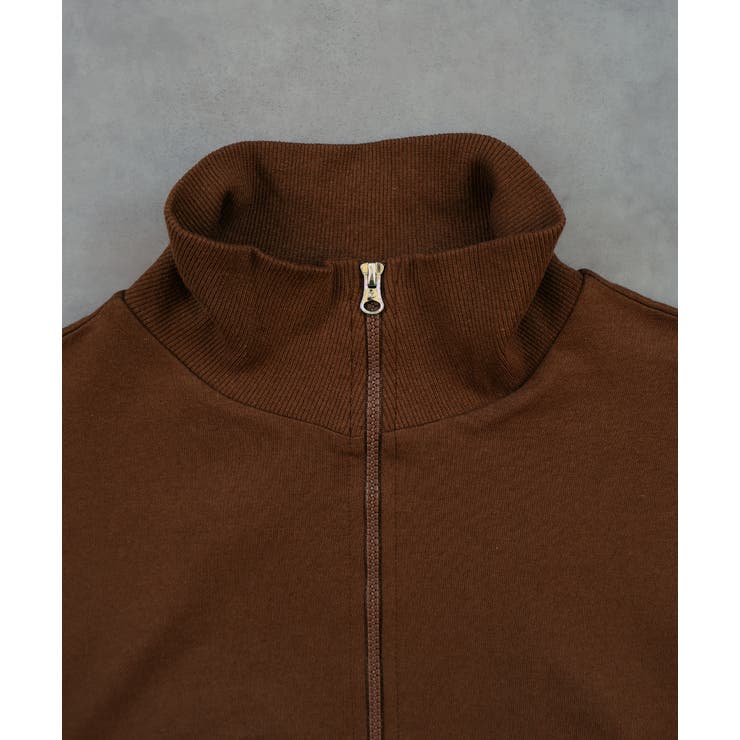 【2025AW新作】スタンドカラーダブルジップスウェットブルゾン | ad thie | 詳細画像59 