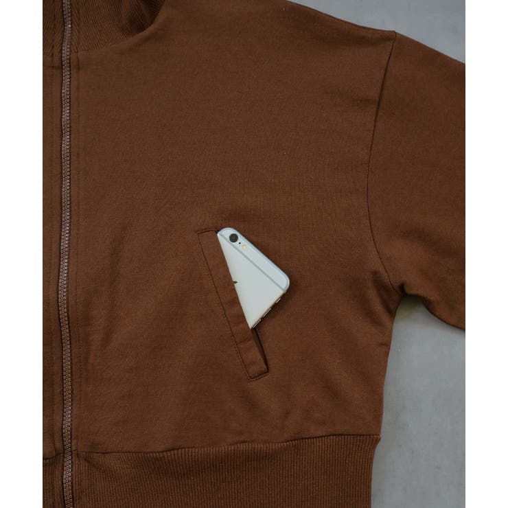 【2025AW新作】スタンドカラーダブルジップスウェットブルゾン | ad thie | 詳細画像61 