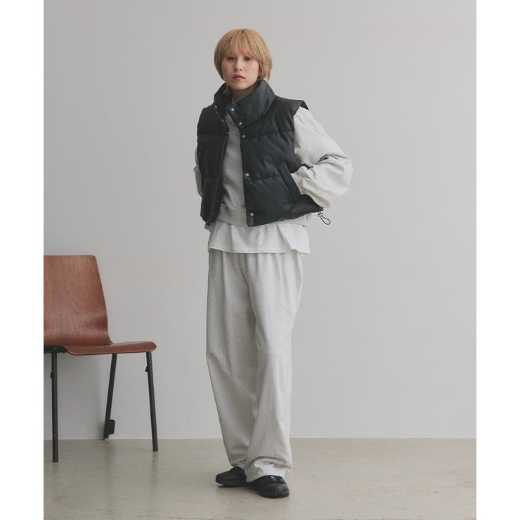 ヴィンテージライク中綿ダウンベスト | ad thie | 詳細画像17 