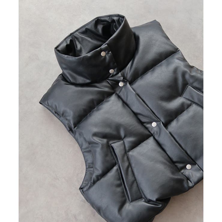 ヴィンテージライク中綿ダウンベスト | ad thie | 詳細画像27 