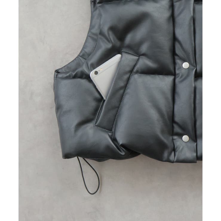 ヴィンテージライク中綿ダウンベスト | ad thie | 詳細画像29 