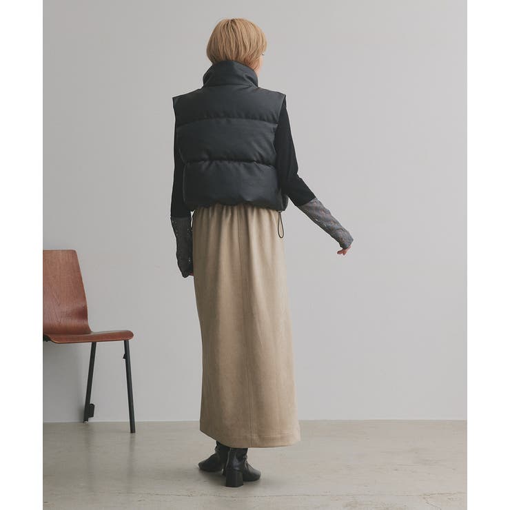 ヴィンテージライク中綿ダウンベスト | ad thie | 詳細画像3 