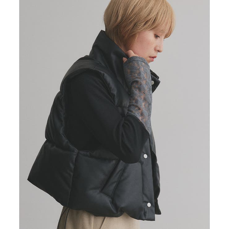 ヴィンテージライク中綿ダウンベスト | ad thie | 詳細画像6 