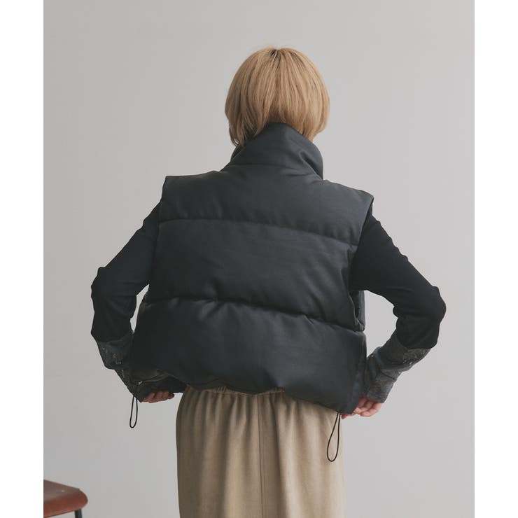 ヴィンテージライク中綿ダウンベスト | ad thie | 詳細画像8 