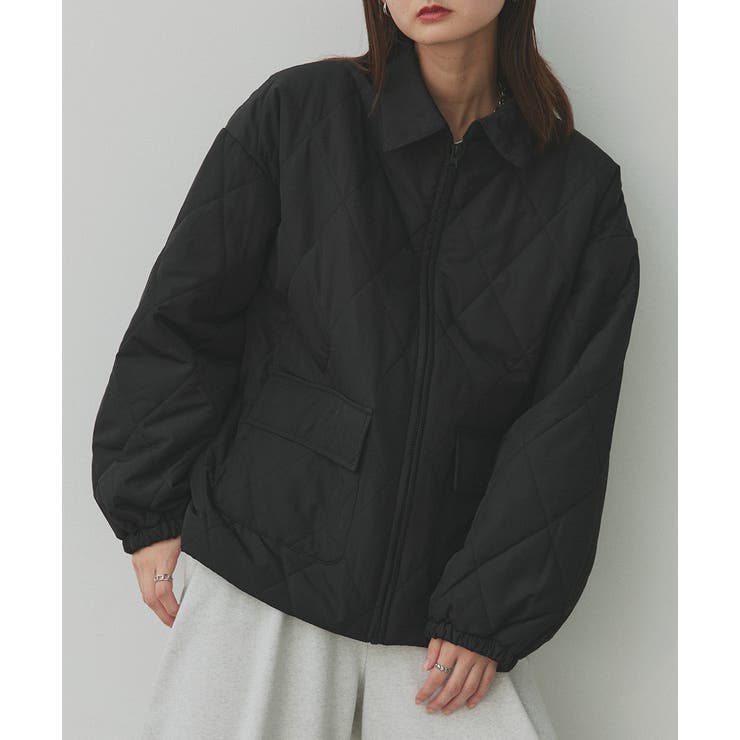 パデッドキルト襟付きジャケット | ad thie | 詳細画像45 