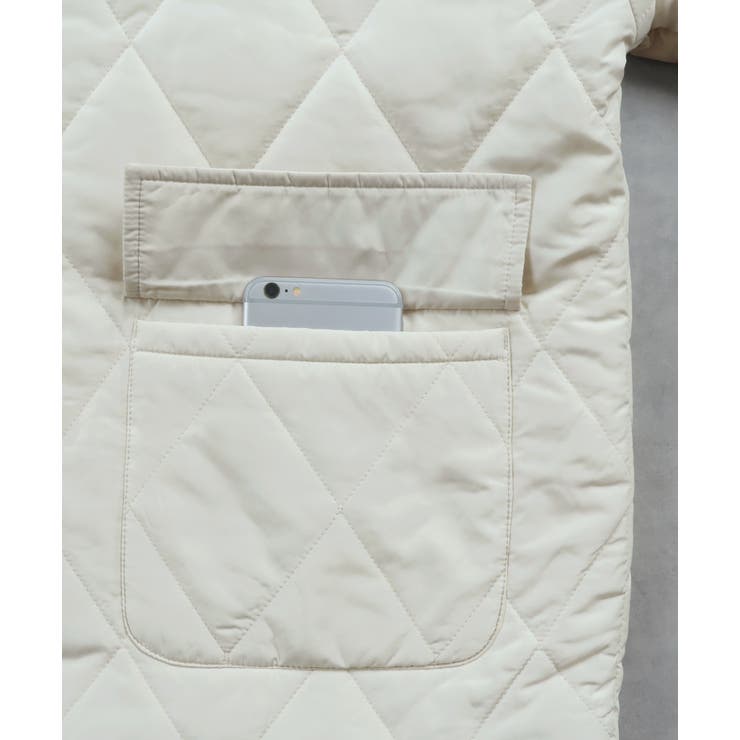 パデッドキルト襟付きジャケット | ad thie | 詳細画像61 