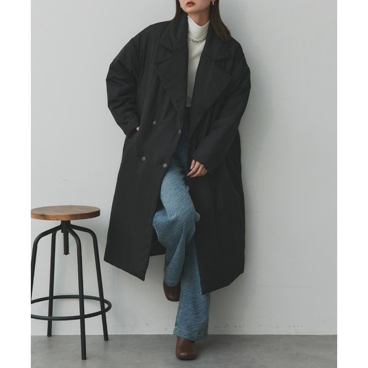 アベイシングエイプ バッグロゴ ロング丈 ジャケット コート テーラード 美品 STYLEMIXER | パッファーテーラーコート (コート ) |SHEL'TTER WEBSTORE