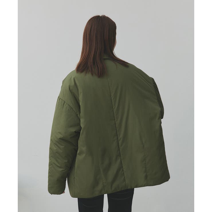 中綿テーラードカラーコート | ad thie | 詳細画像59 