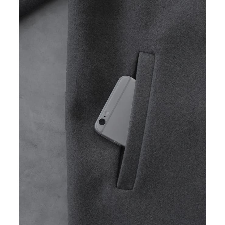 【2025AW新作】フェイクウールロングチェスターコート | ad thie | 詳細画像63 