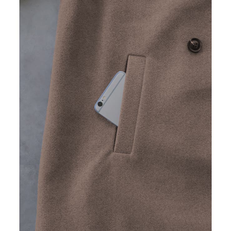 【2025AW新作】フェイクウールショートトレンチコート | ad thie | 詳細画像58 