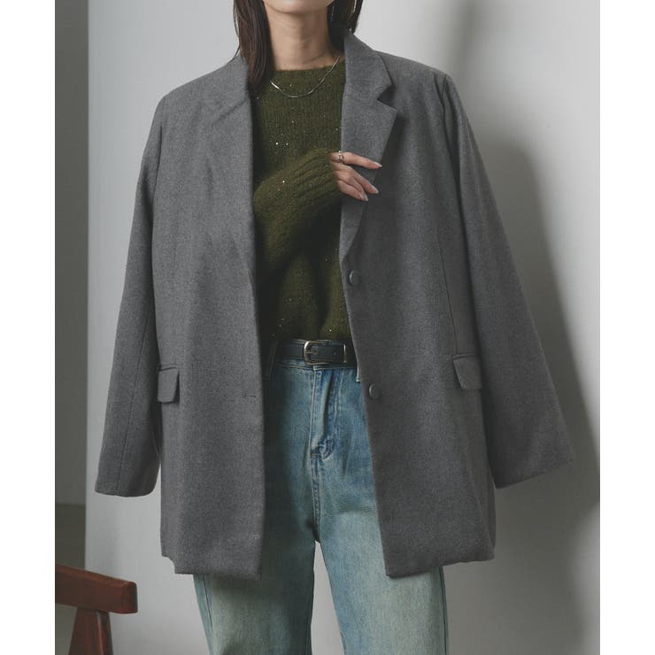 テーラードジャケットコート | ad thie | 詳細画像20 