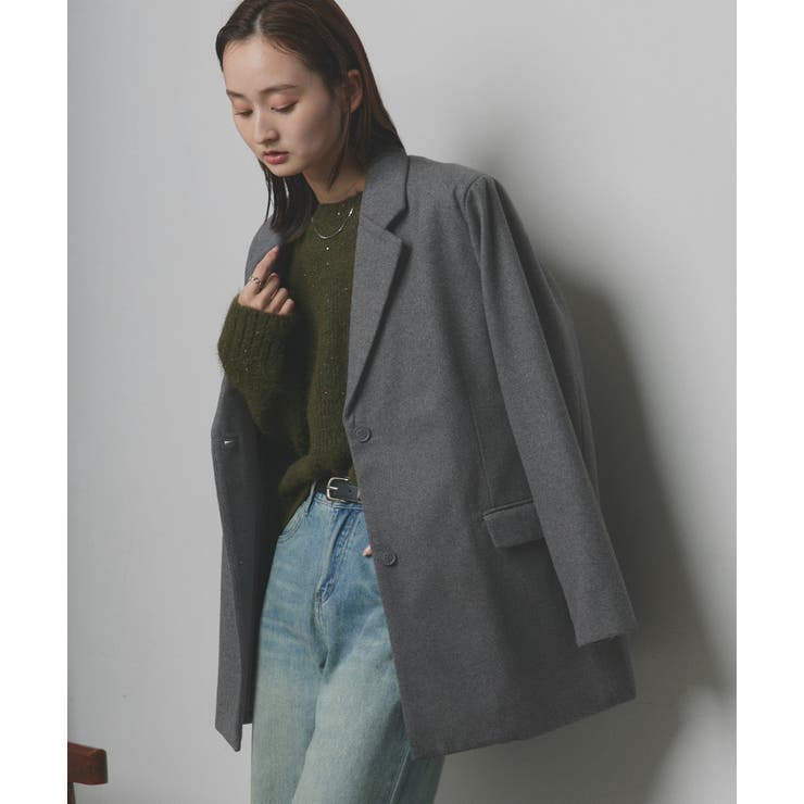 テーラードジャケットコート | ad thie | 詳細画像21 