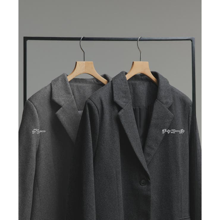 テーラードジャケットコート | ad thie | 詳細画像35 