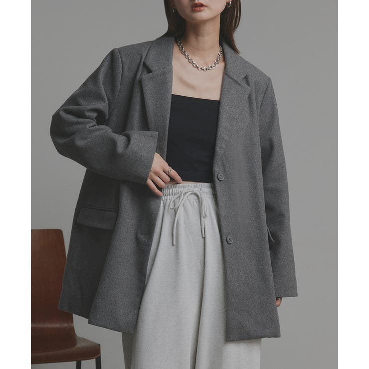 テーラードジャケットコート | ad thie | 詳細画像5 