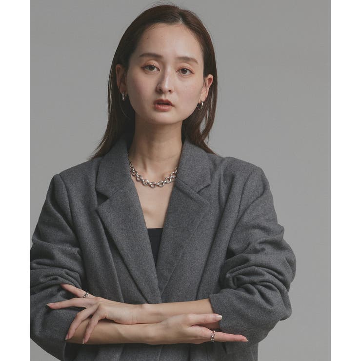 テーラードジャケットコート | ad thie | 詳細画像8 