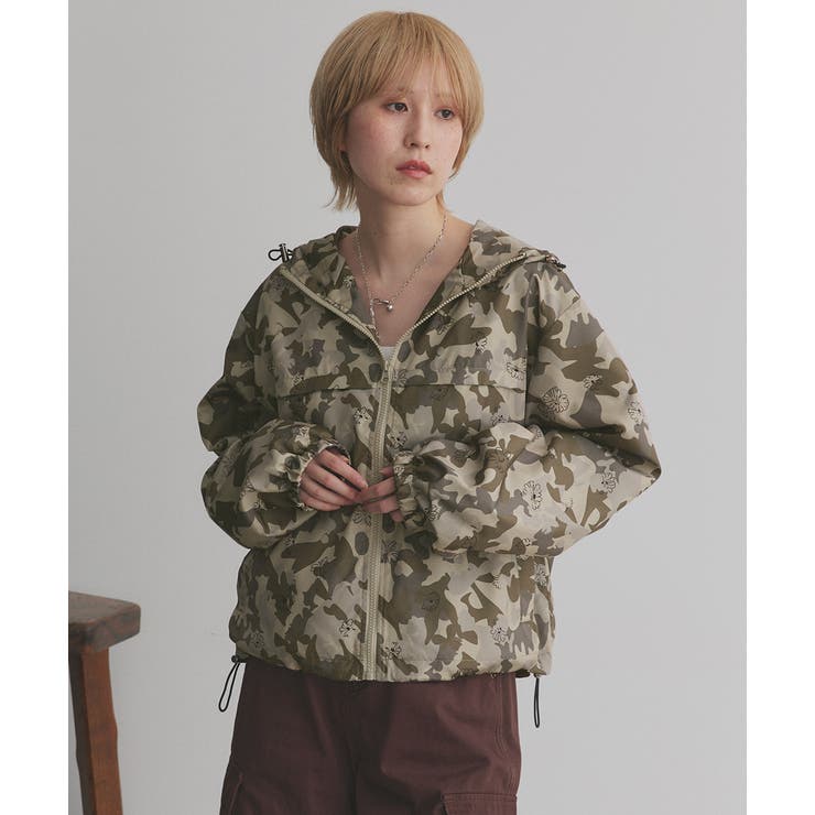 アソートパターン ジップマウンテンパーカー | ad thie | 詳細画像76 