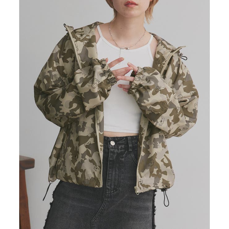 アソートパターン ジップマウンテンパーカー | ad thie | 詳細画像80 