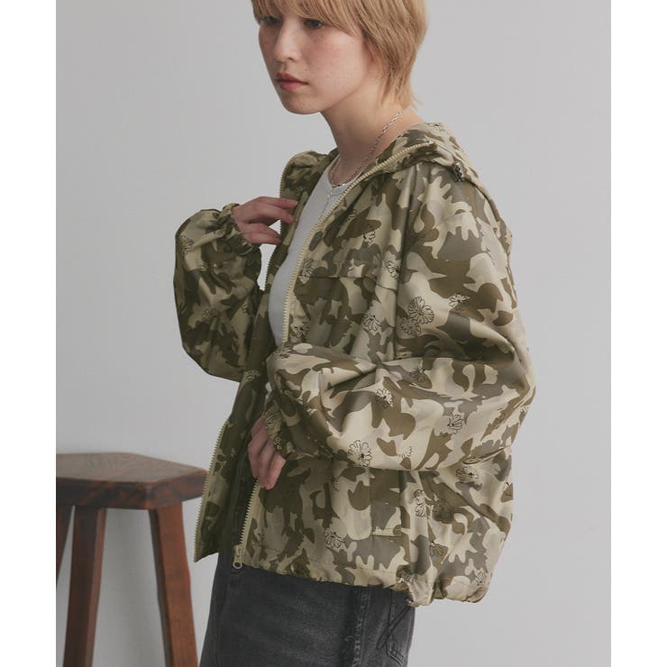 アソートパターン ジップマウンテンパーカー | ad thie | 詳細画像81 