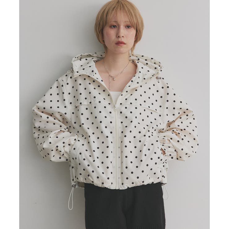 ドット | 【2025AW新作】アソートパターン ジップマウンテンパーカー | ad thie