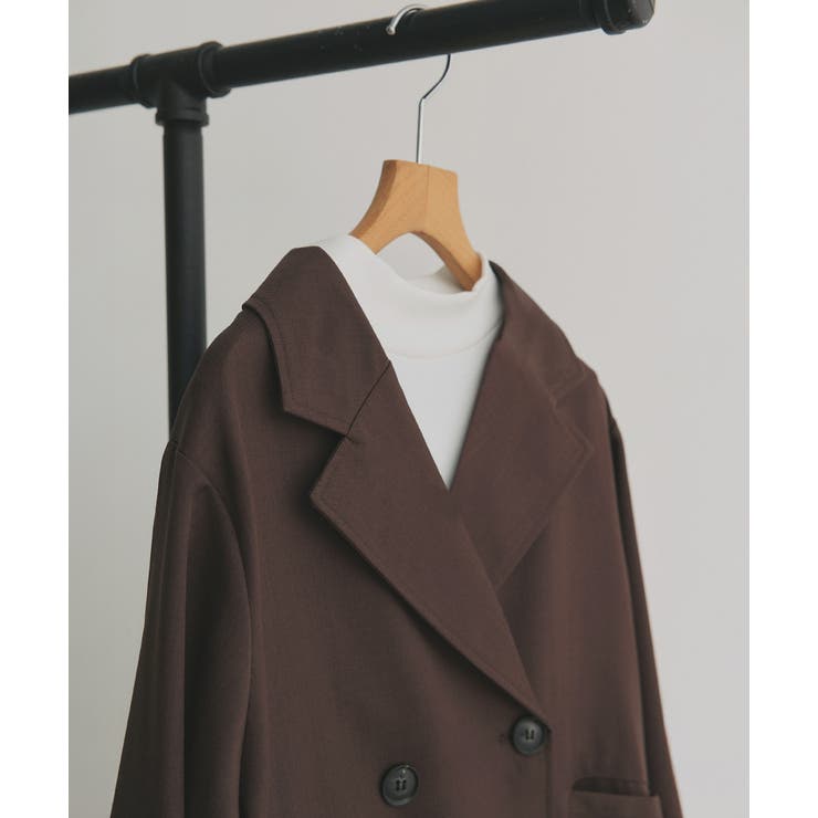 【2025AW新作】ショート丈テーラードダブルジャケット | ad thie | 詳細画像49 