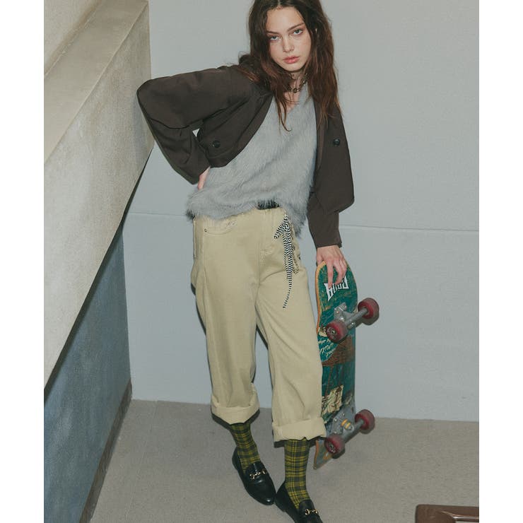 【2025AW新作】ショート丈テーラードダブルジャケット | ad thie | 詳細画像5 