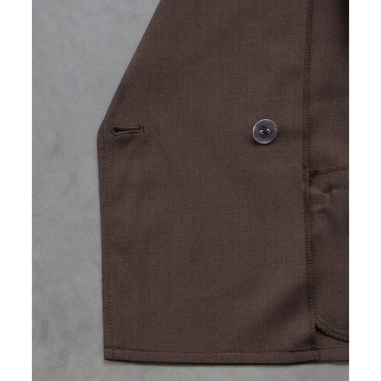 【2025AW新作】ショート丈テーラードダブルジャケット | ad thie | 詳細画像50 