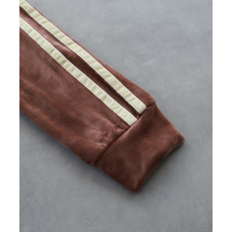 サイドラインジップベロアパーカー | ad thie | 詳細画像32 