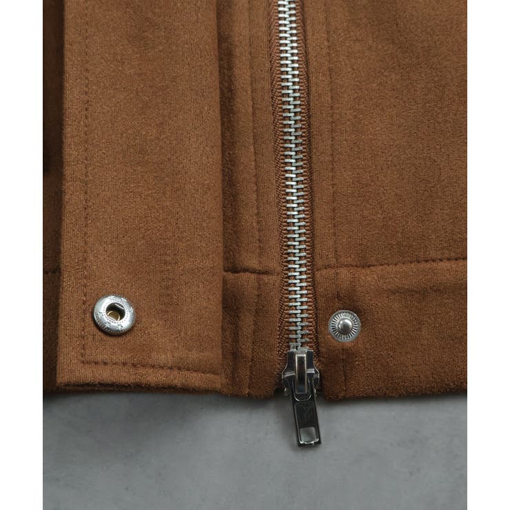 ルーズスエードクロップドブルゾン | ad thie | 詳細画像42 