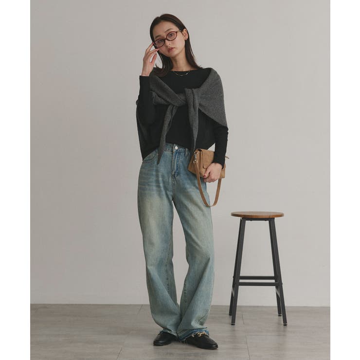 【2025AW新作】アソート 起毛リブトップス	 | ad thie | 詳細画像11 