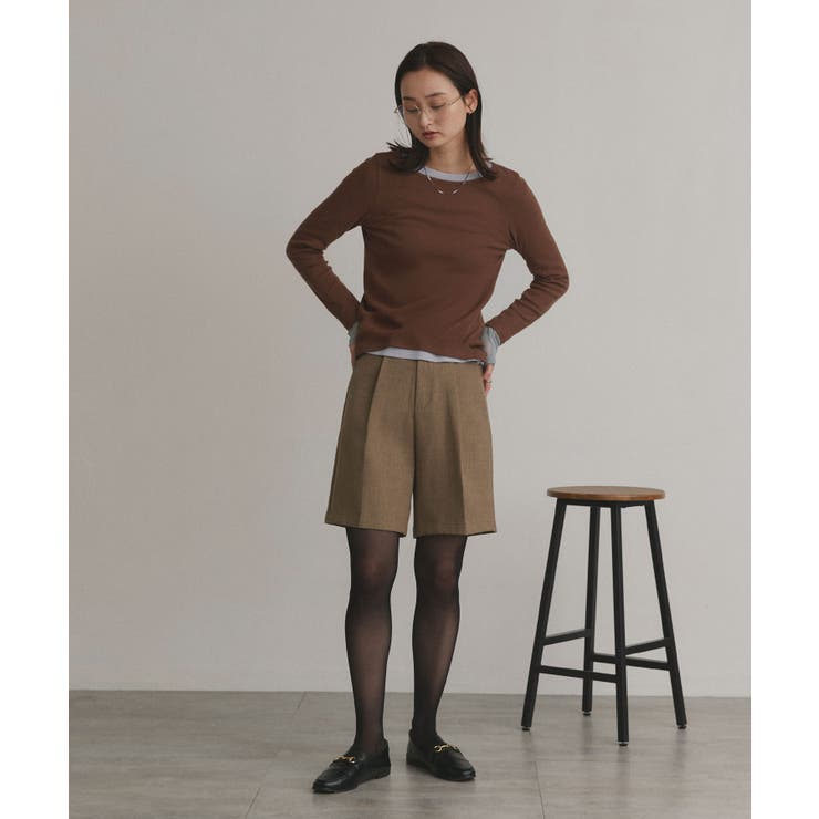 【2025AW新作】アソート 起毛リブトップス	 | ad thie | 詳細画像18 