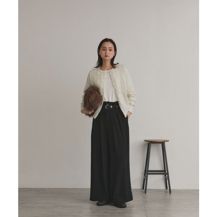 【2025AW新作】アソート 起毛リブトップス	 | ad thie | 詳細画像2 