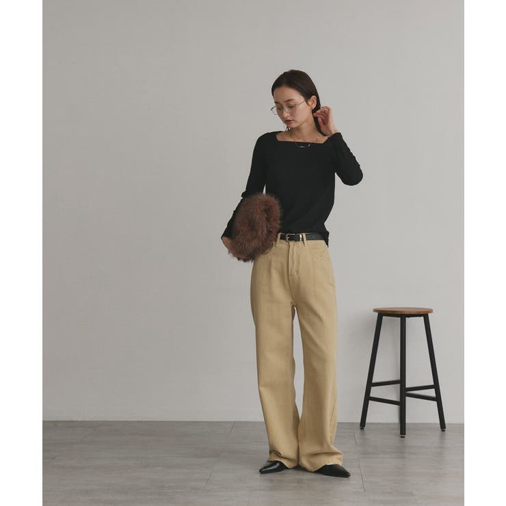 【2025AW新作】アソート 起毛リブトップス	 | ad thie | 詳細画像31 