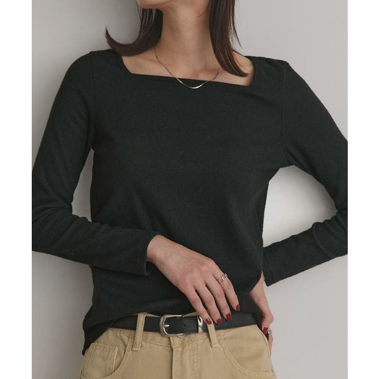 【2025AW新作】アソート 起毛リブトップス	 | ad thie | 詳細画像34 