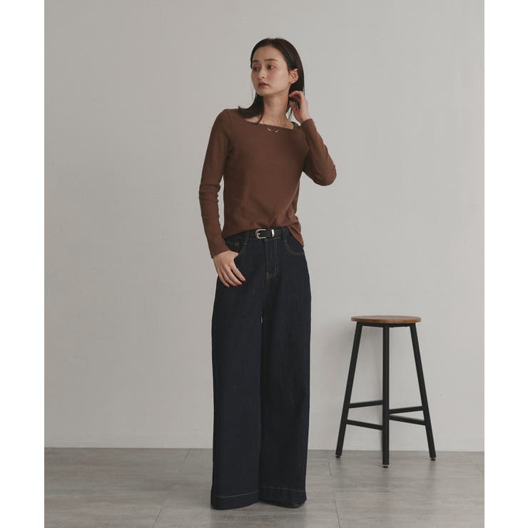 【2025AW新作】アソート 起毛リブトップス	 | ad thie | 詳細画像37 