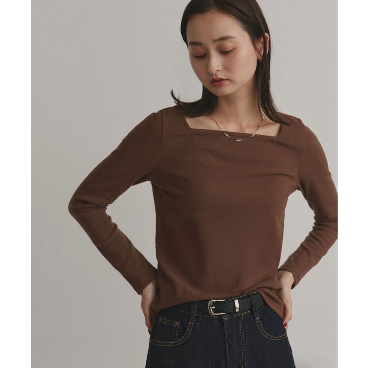 【2025AW新作】アソート 起毛リブトップス	 | ad thie | 詳細画像38 