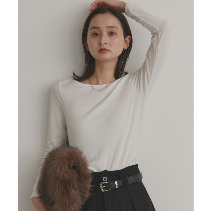 【2025AW新作】アソート 起毛リブトップス	 | ad thie | 詳細画像5 