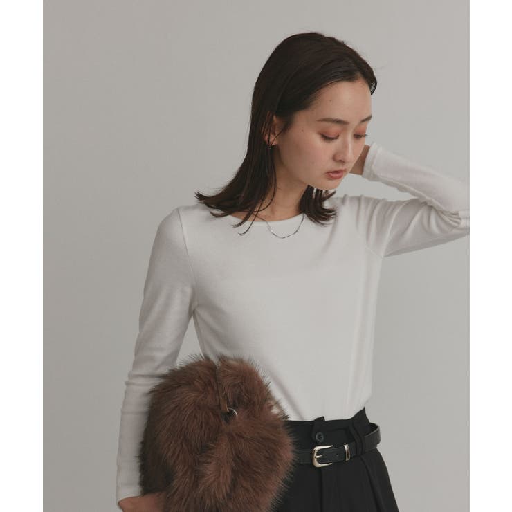 【2025AW新作】アソート 起毛リブトップス	 | ad thie | 詳細画像7 