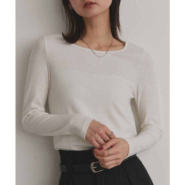 【2025AW新作】アソート 起毛リブトップス	 | ad thie | 詳細画像9 